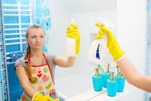 Professional one off cleaning in Haringey in a bright living room