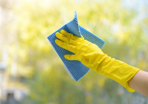 Professional office cleaners in Haringey maintaining a tidy workspace