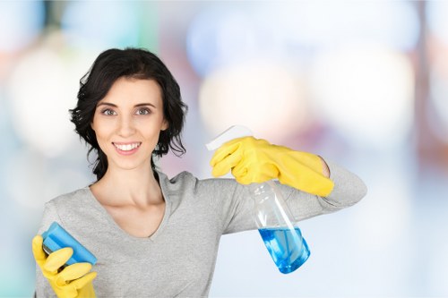 Commercial cleaners in Haringey maintaining business premises